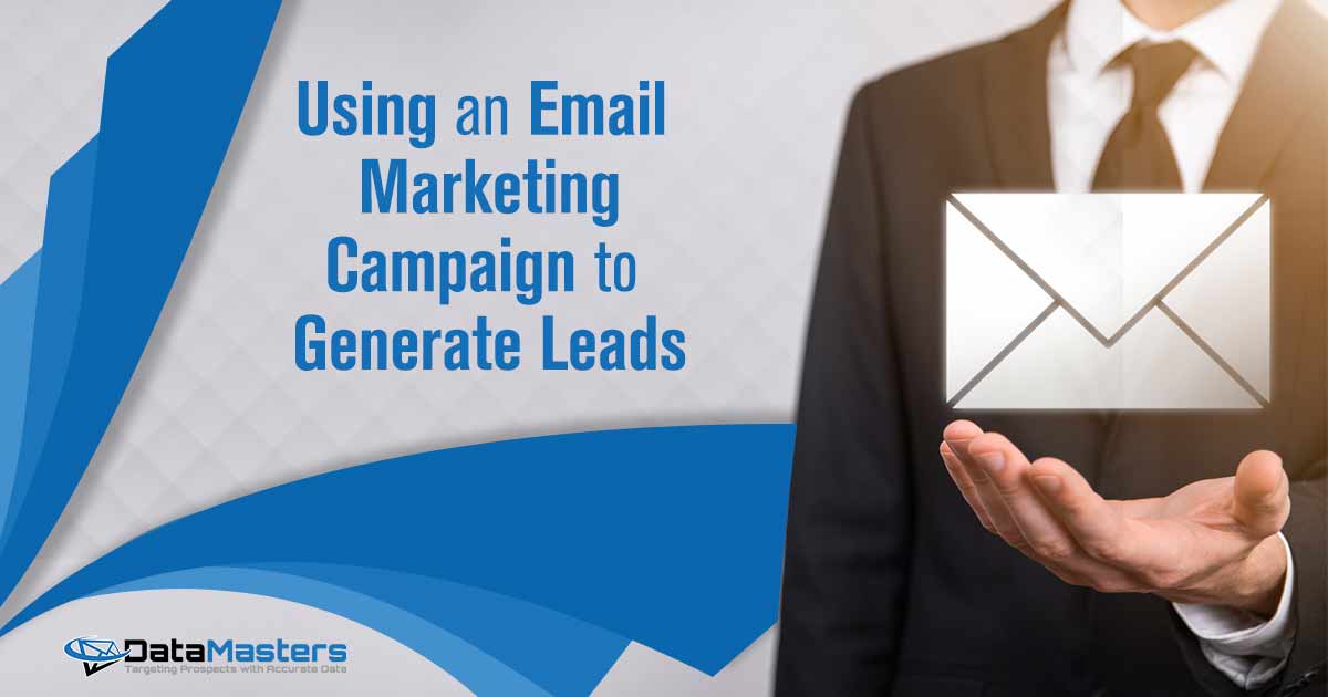 Image of an email and user icon, signifying marketing or newsletter concepts, featuring DataMasters. This visual highlights the significance of Using an Email Marketing Campaign to Generate Leads. Aligned with the page's context, it underscores the role of DataMasters in leveraging effective email marketing strategies for lead generation and business growth.