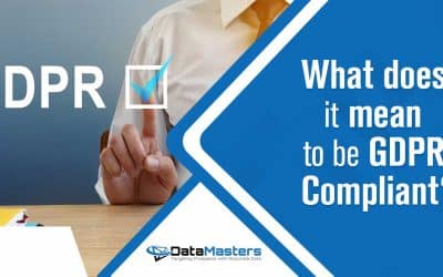 What does it mean to be GDPR Compliant?